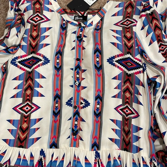 The Kooples Geometric Print Dress - Picture 4 of 9